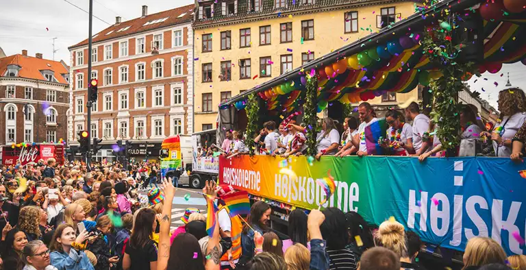Pride parade i København 2019